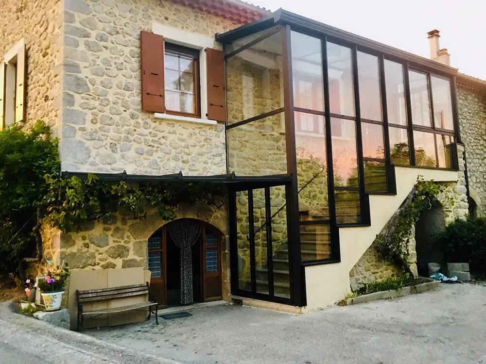 véranda sur mesure