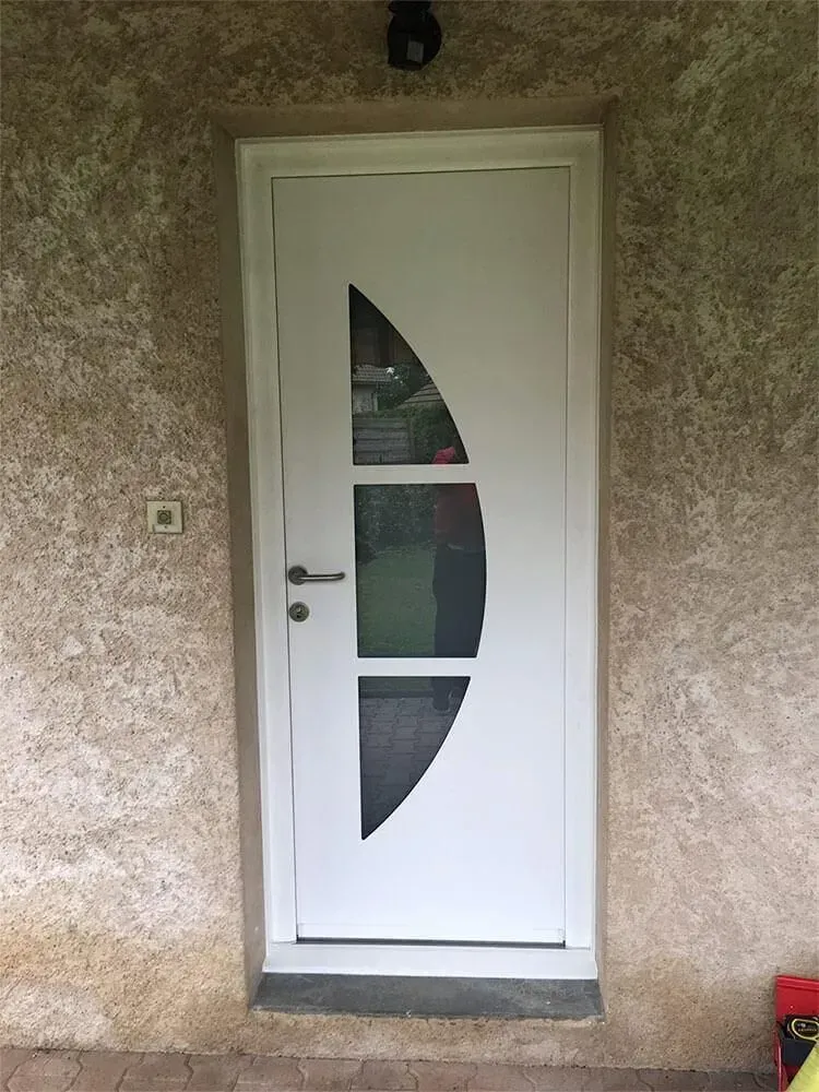 Porte d'entrée alu à Gap